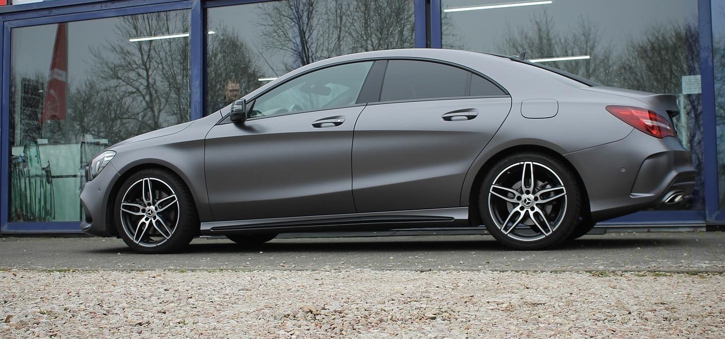 car wrap folie in zug